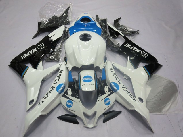 Azzurro Konica Minolta 2007-2008 CBR600RR Carena Moto Azzurro Konica Minolta 2007-2008 CBR600RR Carena Moto