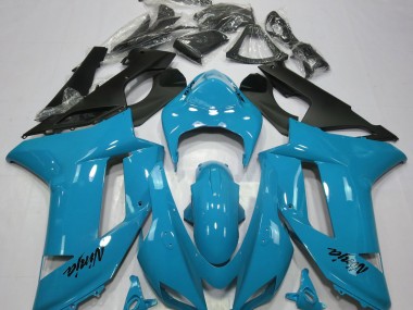 Azzurro Lucido 2007-2008 ZX6R Carena Moto