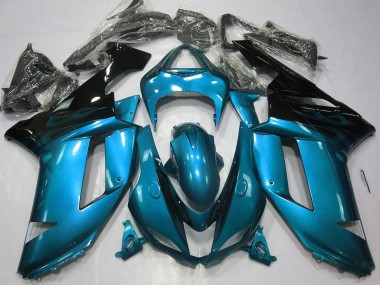 Azzurro Lucido & Nero 2007-2008 ZX6R Carena Moto