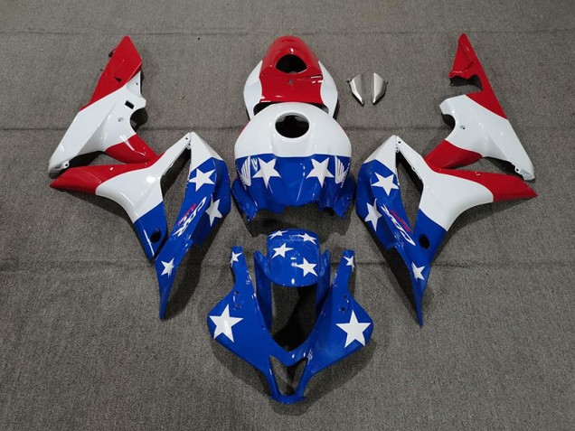 Bandiera Americana 2007-2008 CBR600RR Carena Moto Bandiera Americana 2007-2008 CBR600RR Carena Moto