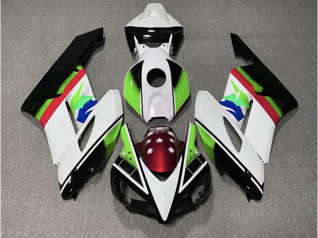 Bandiera Verde & Rossa 2004-2005 CBR1000RR Carena Moto