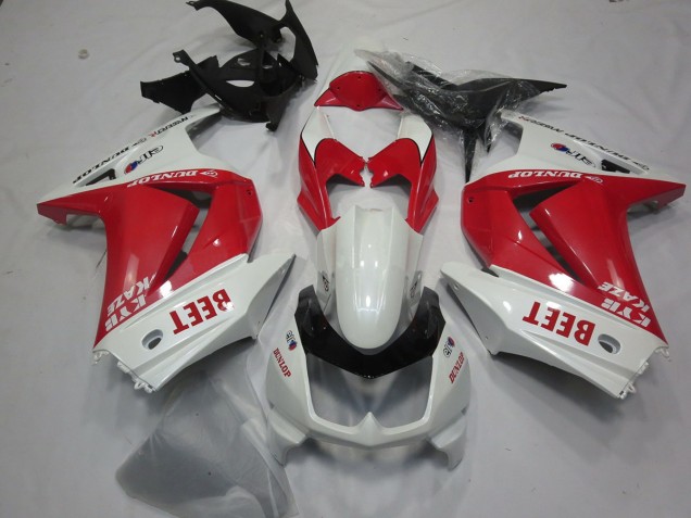 Beet Rossa & Bianca 2008-2012 Ninja 250 Carena Moto Beet Rossa & Bianca 2008-2012 Ninja 250 Carena Moto