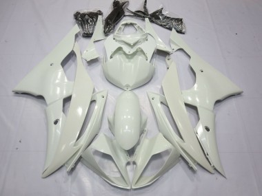 Bianco Completamente Lucido 2008-2016 R6 Carena Moto