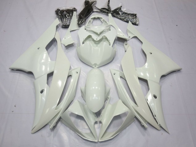 Bianco Completamente Lucido 2008-2016 R6 Carena Moto Bianco Completamente Lucido 2008-2016 R6 Carena Moto