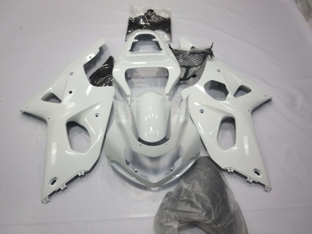 Bianco Lucido 2000-2002 GSXR 1000 Carena Moto Bianco Lucido 2000-2002 GSXR 1000 Carena Moto