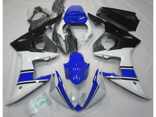 Bianco Lucido & Blu 2003-2004 R6 Carena Moto Bianco Lucido & Blu 2003-2004 R6 Carena Moto
