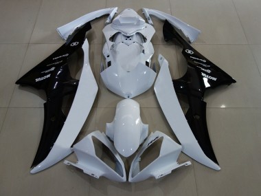 Bianco Lucido/Nero 2008-2016 R6 Carena Moto