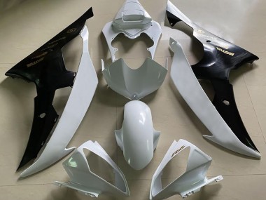 Bianco Lucido & Nero & Oro 2008-2016 R6 Carena Moto