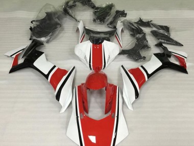 Bianco Lucido Rosso & Nero 2015-2019 R1 Carena Moto