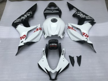 Bianco Lucido & Rosso Repsol 2007-2008 CBR600RR Carena Moto