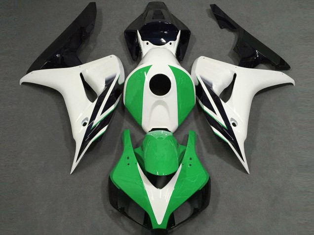 Bianco Lucido Verde Nero 2006-2007 CBR1000RR Carena Moto