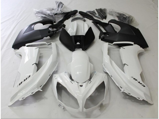 Bianco & Nero 2012-2016 Ninja 650R Carena Moto Bianco & Nero 2012-2016 Ninja 650R Carena Moto