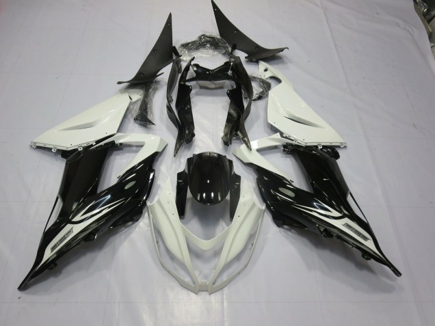 Bianco & Nero 2013-2018 ZX6R Carena Moto Bianco & Nero 2013-2018 ZX6R Carena Moto