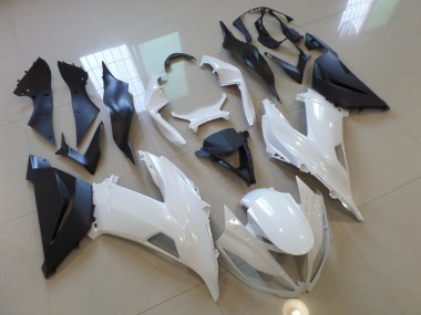Bianco Nero Lucido 2013-2018 ZX6R Carena Moto