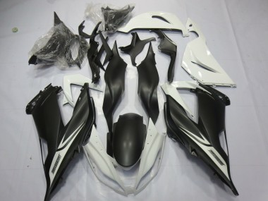 Bianco Nero Opaco 2013-2018 ZX6R Carena Moto