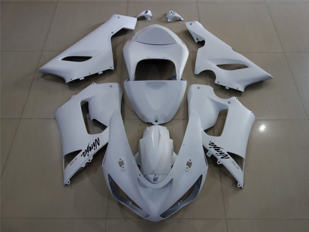Bianco Opaco 2005-2006 ZX6R Carena Moto Bianco Opaco 2005-2006 ZX6R Carena Moto