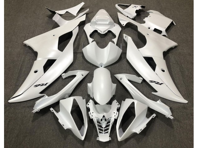 Bianco Opaco 2008-2016 R6 Carena Moto Bianco Opaco 2008-2016 R6 Carena Moto