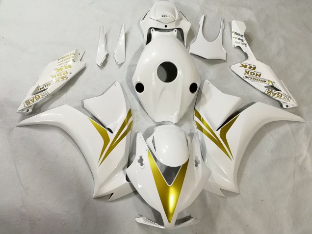 Bianco & Oro 2012-2016 CBR1000RR Carena Moto Bianco & Oro 2012-2016 CBR1000RR Carena Moto