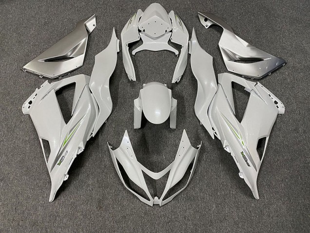 Bianco Perla 2013-2018 ZX6R Carena Moto Bianco Perla 2013-2018 ZX6R Carena Moto