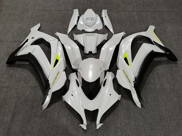 Bianco Perla Intenso 2016-2019 ZX10R Carena Moto Bianco Perla Intenso 2016-2019 ZX10R Carena Moto