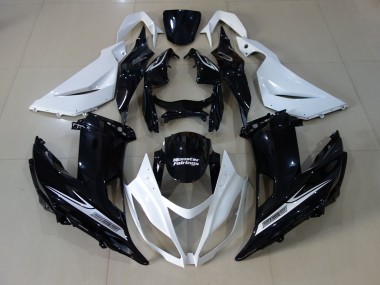 Bianco Perla & Nero 2013-2018 ZX6R Carena Moto
