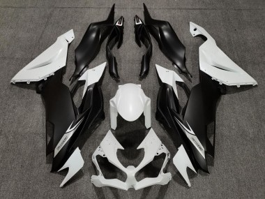 Bianco Perla Opaco & Nero 2019-2023 ZX6R Carena Moto