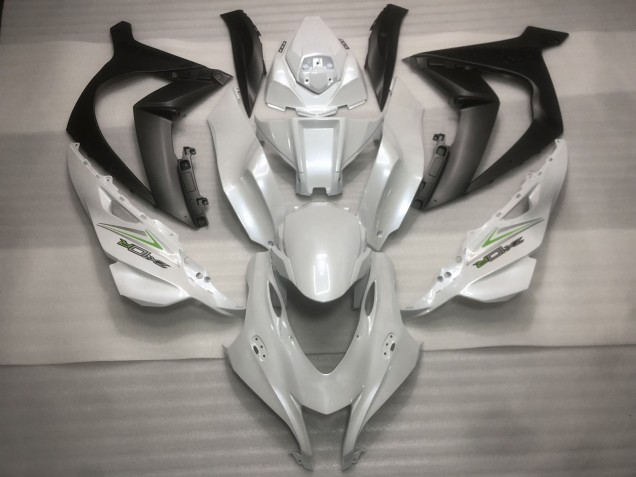 Bianco Perla & Verde 2016-2019 ZX10R Carena Moto