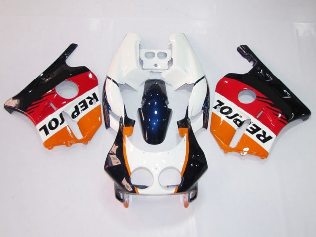 Bianco Repsol 1990-1998 CBR250RR Carena Moto Bianco Repsol 1990-1998 CBR250RR Carena Moto