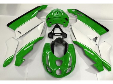 Bianco Verde & Nero 2003-2004 Ducati 749 999 Carena Moto