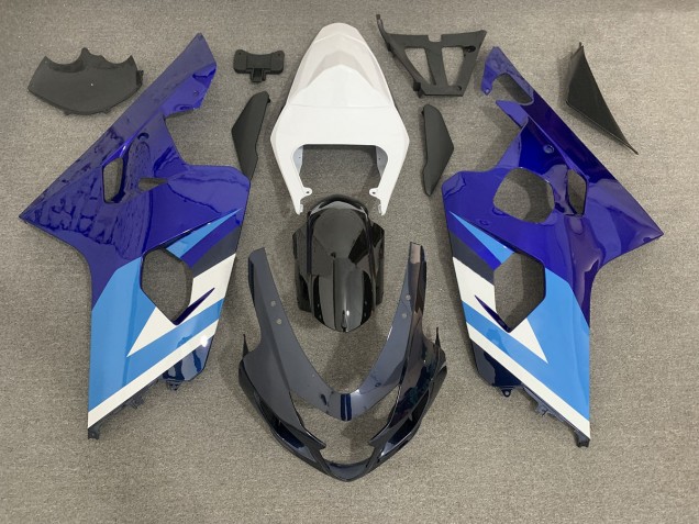Blu 2004-2005 GSXR 600-750 Carena Moto Blu 2004-2005 GSXR 600-750 Carena Moto