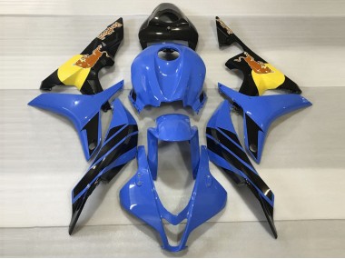 Blu & Arancione Toro 2007-2008 CBR600RR Carena Moto