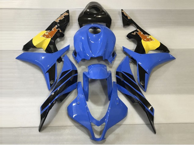 Blu & Arancione Toro 2007-2008 CBR600RR Carena Moto Blu & Arancione Toro 2007-2008 CBR600RR Carena Moto