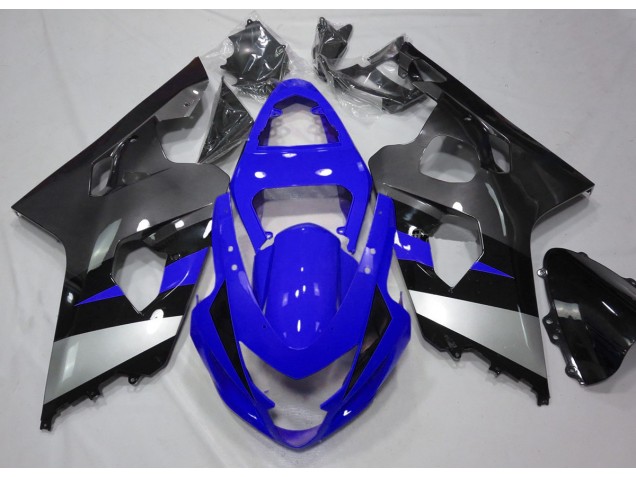 Blu & Argento 2004-2005 GSXR 600-750 Carena Moto Blu & Argento 2004-2005 GSXR 600-750 Carena Moto