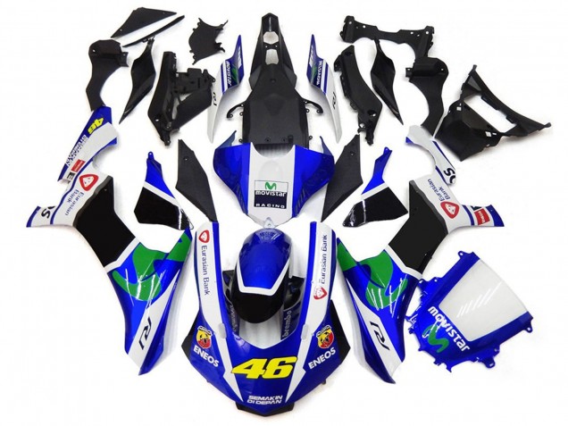 Blu & Bianco 46 2015-2019 R1 Carena Moto Blu & Bianco 46 2015-2019 R1 Carena Moto