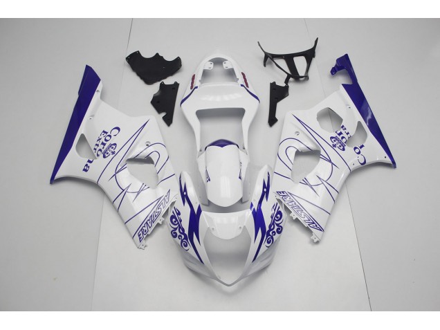 Blu & Bianco Corona 2003-2004 GSXR 1000 Carena Moto Blu & Bianco Corona 2003-2004 GSXR 1000 Carena Moto