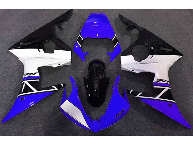 Blu Bianco & Nero 2003-2004 R6 Carena Moto Blu Bianco & Nero 2003-2004 R6 Carena Moto