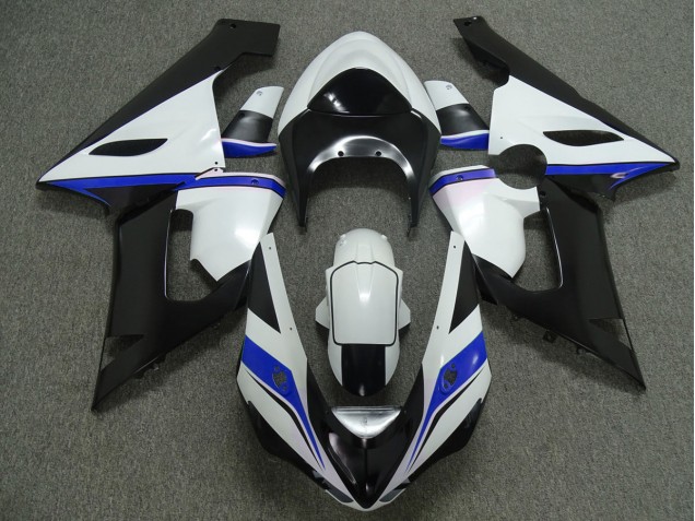 Blu Bianco & Nero 2005-2006 ZX6R Carena Moto Blu Bianco & Nero 2005-2006 ZX6R Carena Moto