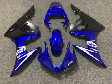 Blu Bianco & Nero Opaco 2003-2004 R6 Carena Moto