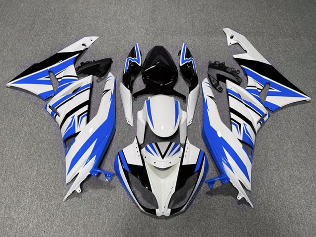 Blu Bianco & Nero Zag 2009-2012 ZX6R Carena Moto