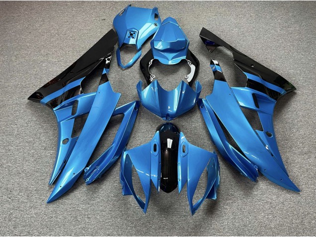 Blu Cielo & Nero 2006-2007 R6 Carena Moto Blu Cielo & Nero 2006-2007 R6 Carena Moto