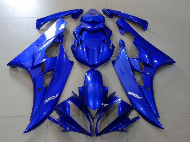 Blu Completamente Lucido 2006-2007 R6 Carena Moto Blu Completamente Lucido 2006-2007 R6 Carena Moto