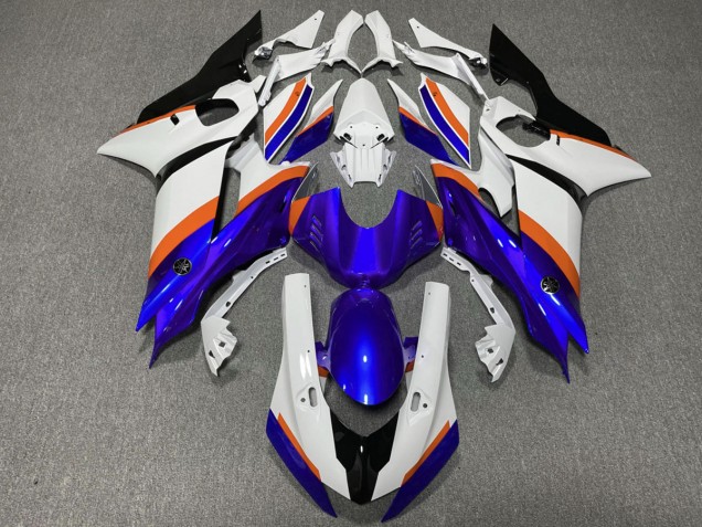 Blu Intenso & Arancione 2017-2021 R6 Carena Moto Blu Intenso & Arancione 2017-2021 R6 Carena Moto