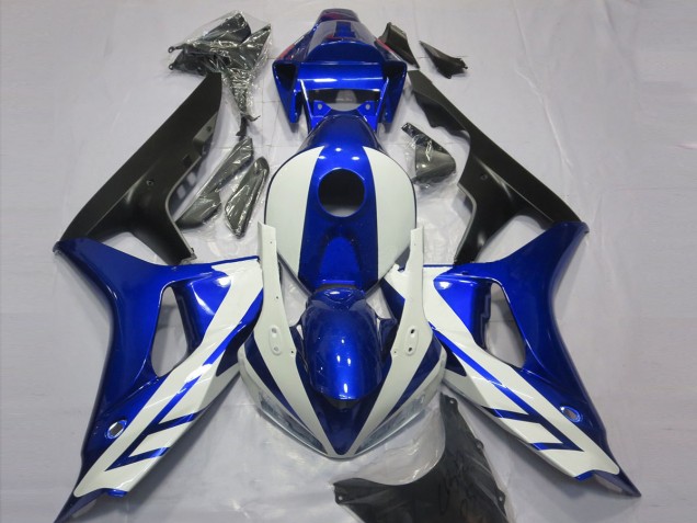 Blu Lucido & Argento 2006-2007 CBR1000RR Carena Moto Blu Lucido & Argento 2006-2007 CBR1000RR Carena Moto