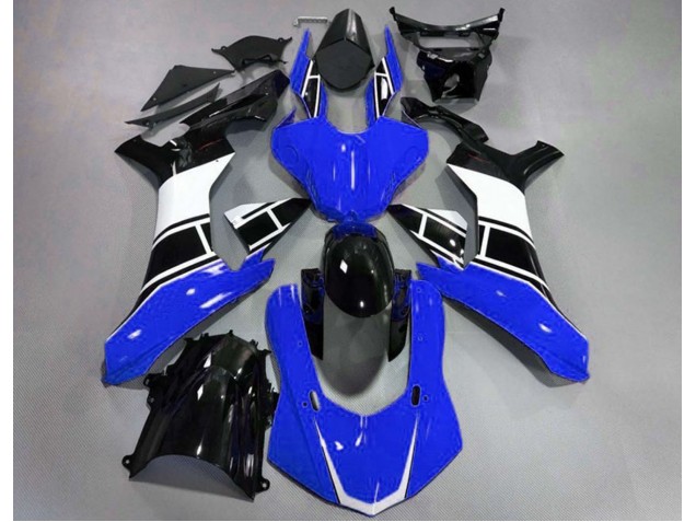 Blu Lucido Bianco & Nero 2015-2019 R1 Carena Moto Blu Lucido Bianco & Nero 2015-2019 R1 Carena Moto