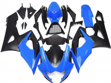 Blu Lucido Con Loghi Gialli 2005-2006 GSXR 1000 Carena Moto