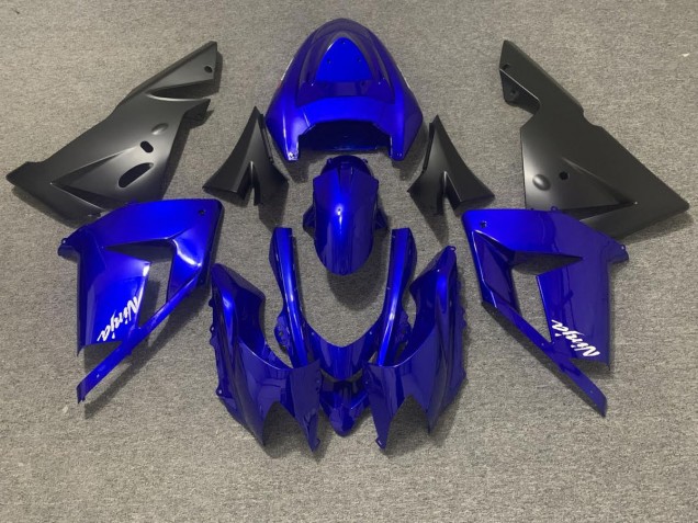 Blu Lucido & Nero 2004-2005 ZX10R Carena Moto Blu Lucido & Nero 2004-2005 ZX10R Carena Moto