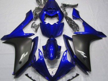 Blu Lucido & Nero 2007-2008 R1 Carena Moto