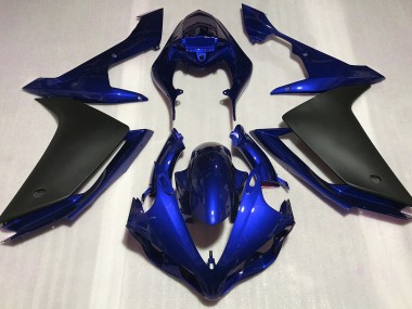 Blu Lucido & Nero 2007-2008 R1 Carena Moto
