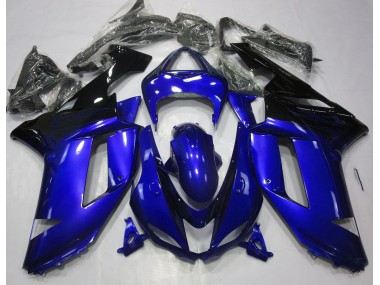 Blu Lucido & Nero 2007-2008 ZX6R Carena Moto