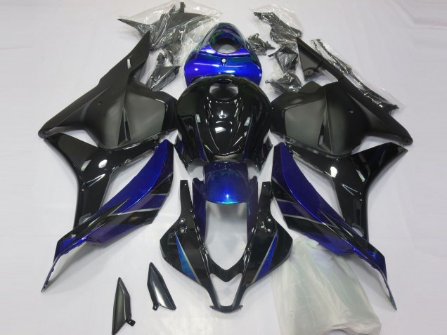 Blu Lucido & Nero 2009-2012 CBR600RR Carena Moto